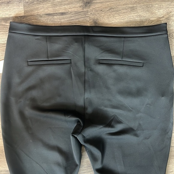 NWT Good American Scuba Boss Straight Trouser in Black size 26 Plus - Picture 12 of 12